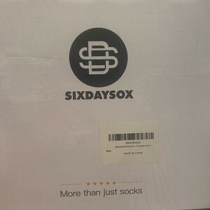 6 pair black no show socks